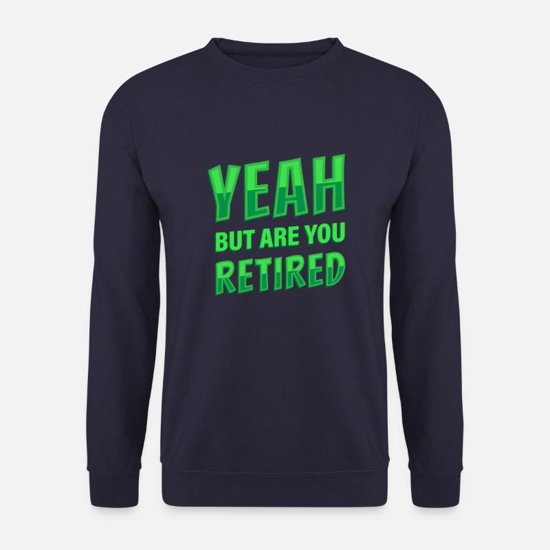 Rentner Rente Rentner - Unisex Pullover - Navy