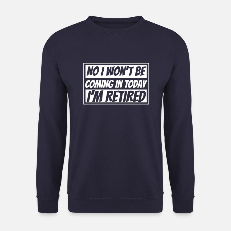 Rentner Rente Lustig - Unisex Pullover - Navy