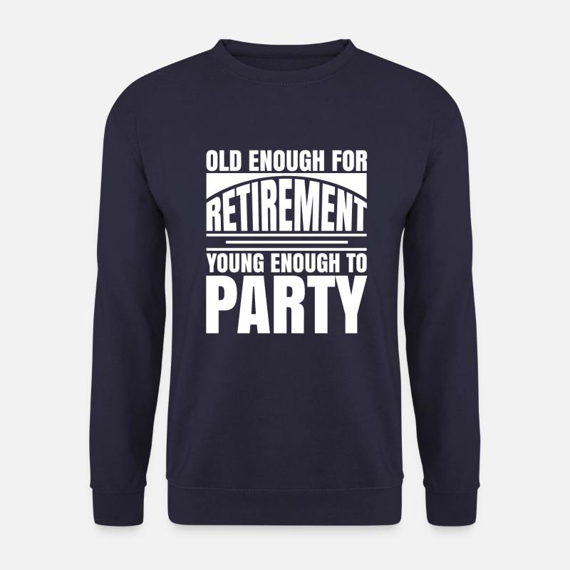 Rentner Rente - Unisex Pullover - Navy