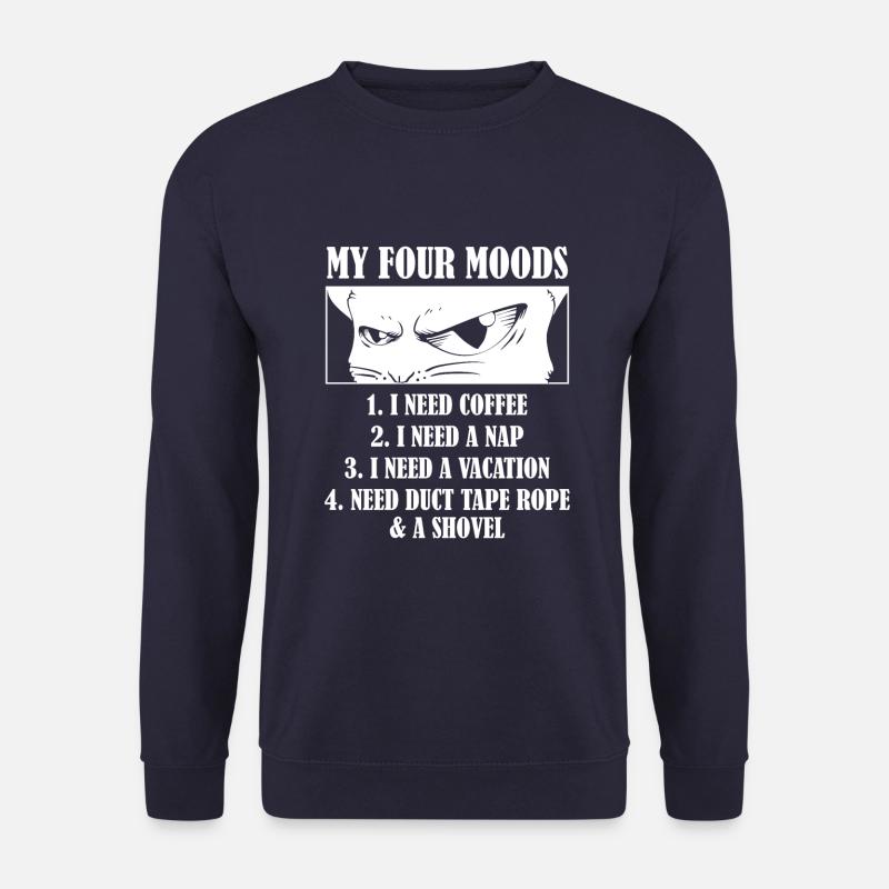 Humour de chat - Sweat-shirt Unisexe - marine