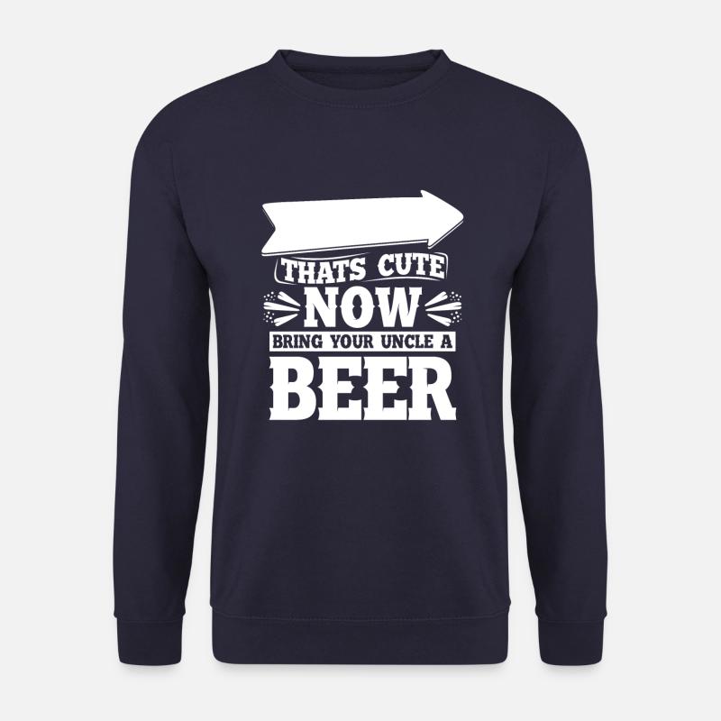 Bier Bierliebhaber - Unisex Pullover - Navy