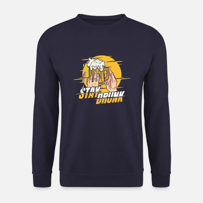 Bier Bierliebhaber Cool - Unisex Pullover - Navy