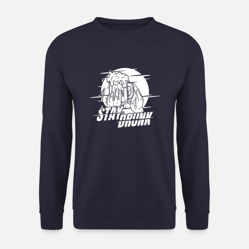 Bier Bierliebhaber Cool - Unisex Pullover - Navy