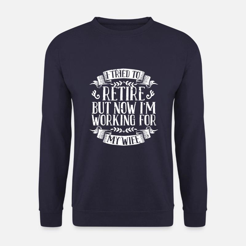 Rentner Rente - Unisex Pullover - Navy