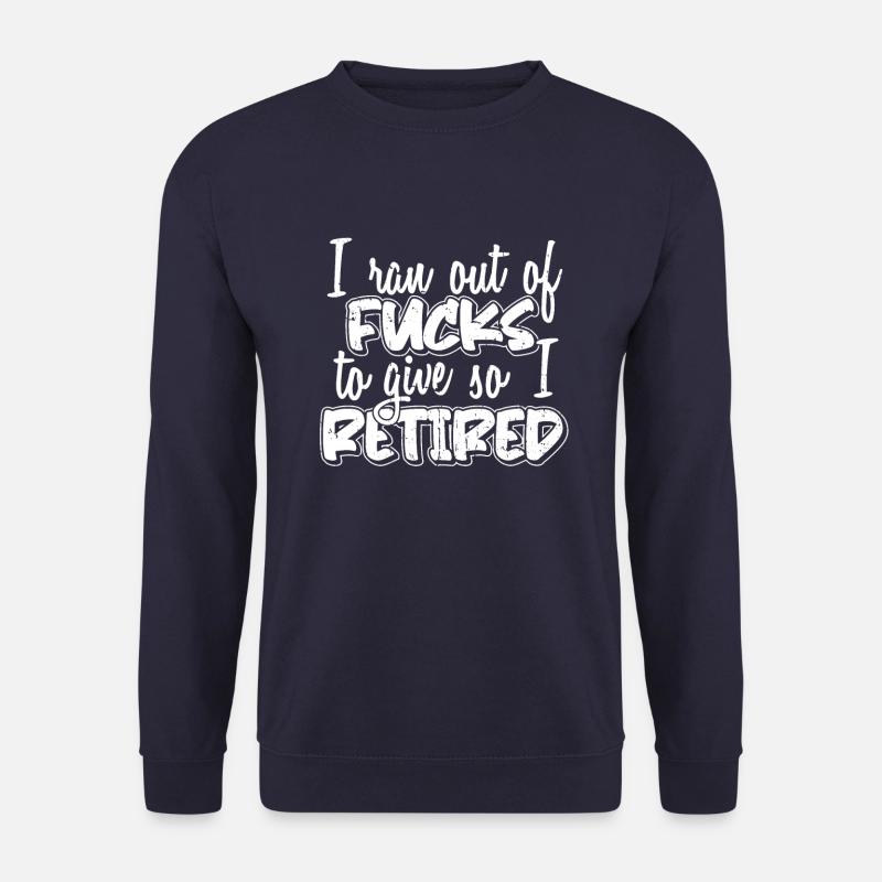 Rentner Rente Lustig - Unisex Pullover - Navy