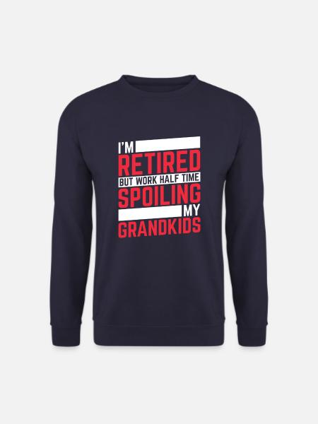 Rentner Rente Enkelkinder - Unisex Pullover - Navy