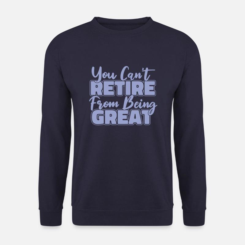 Rentner Rente - Unisex Pullover - Navy