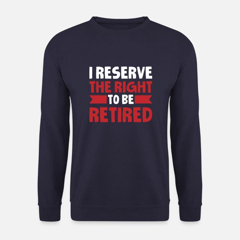 Rentner Rente - Unisex Pullover - Navy