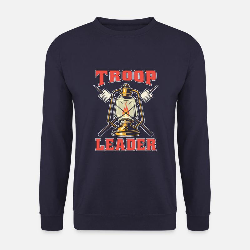 Pfadfinder Lustig Troop Leader - Unisex Pullover - Navy