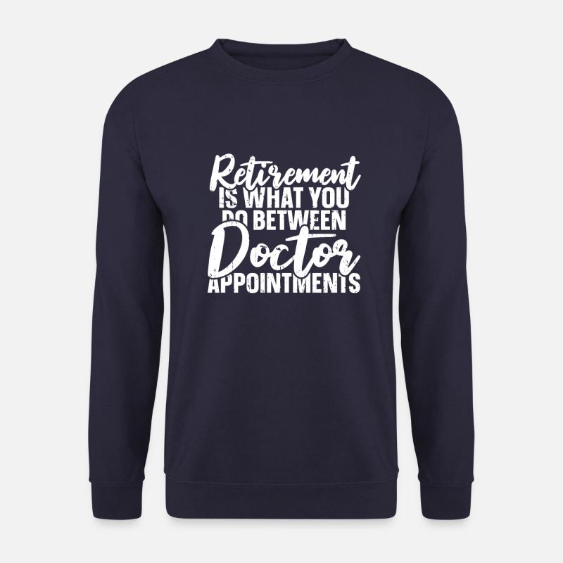 Rentner Rente - Unisex Pullover - Navy