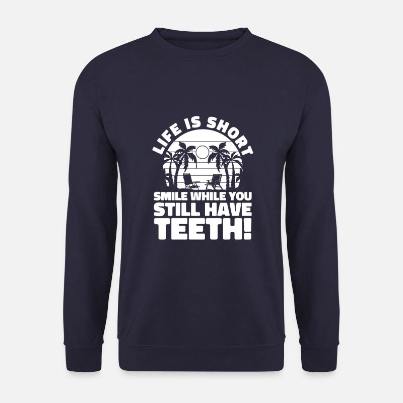 Pensioner pension funny - Unisex Sweatshirt - navy