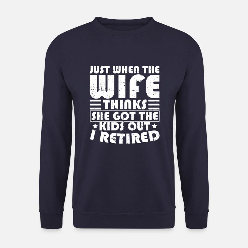 Rentner Rente - Unisex Pullover - Navy