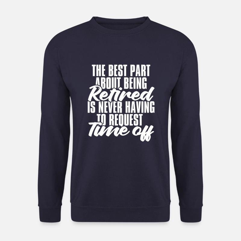 Rentner Rente - Unisex Pullover - Navy