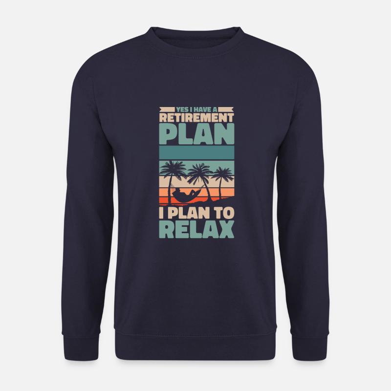 Rentner Rente Lustig - Unisex Pullover - Navy
