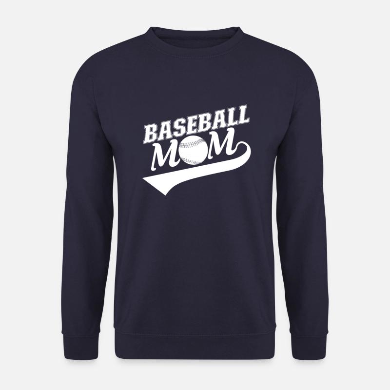 Baseball Mom, Baseball Mom - Unisex Sweatshirt - navy