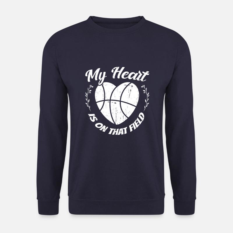 Baseball Mutter Baseball Mama - Unisex Pullover - Navy