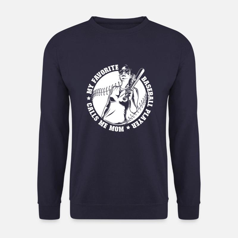 Baseball Mom Baseball Mom - Unisex Sweatshirt - navy