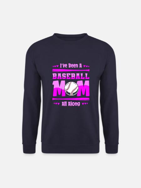 Baseball Mutter Baseball Mama - Unisex Pullover - Navy
