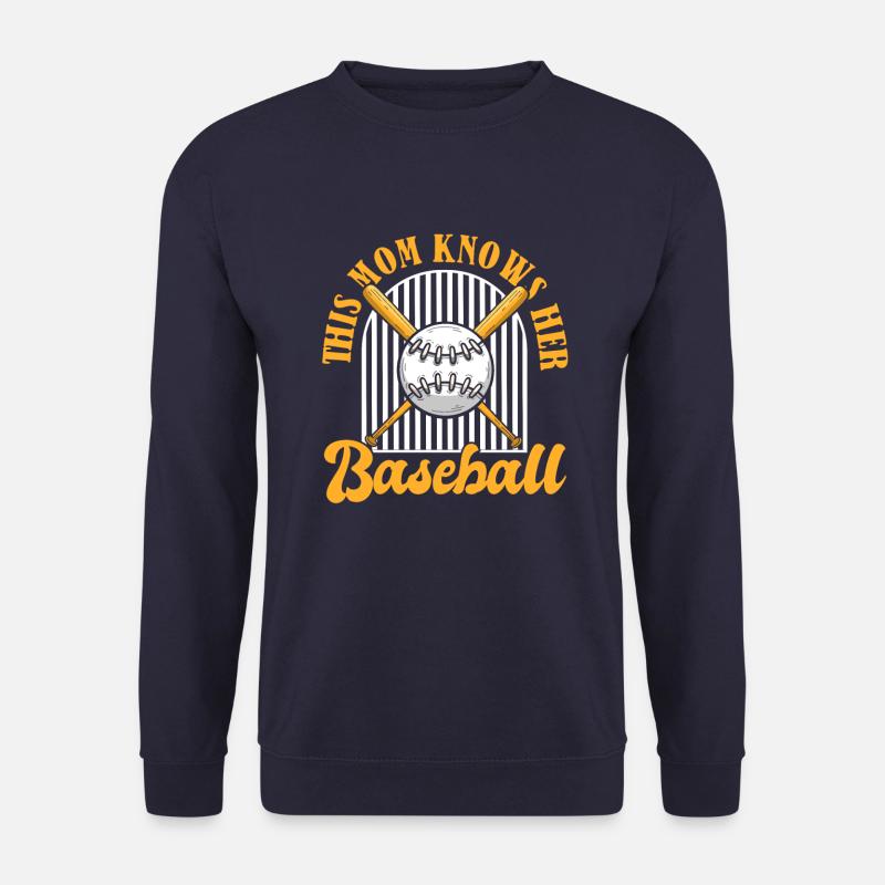 Baseball Mom Baseball Mom - Unisex Sweatshirt - navy