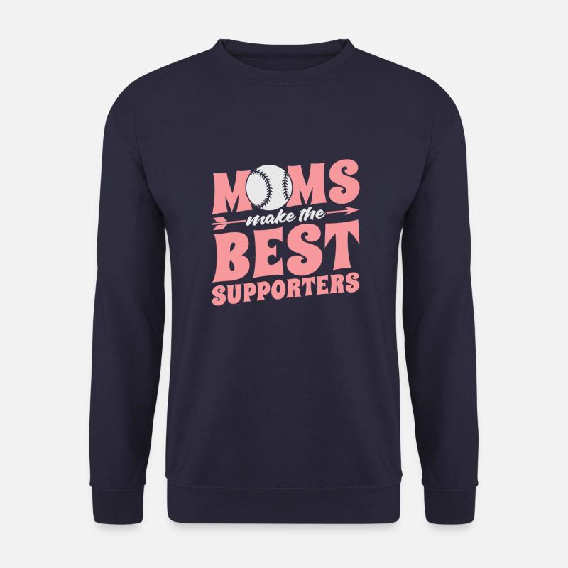 Baseball Mutter Baseball Mama - Unisex Pullover - Navy