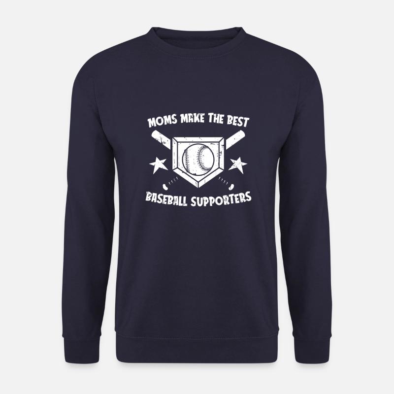 Baseball Mutter Baseball Mama - Unisex Pullover - Navy