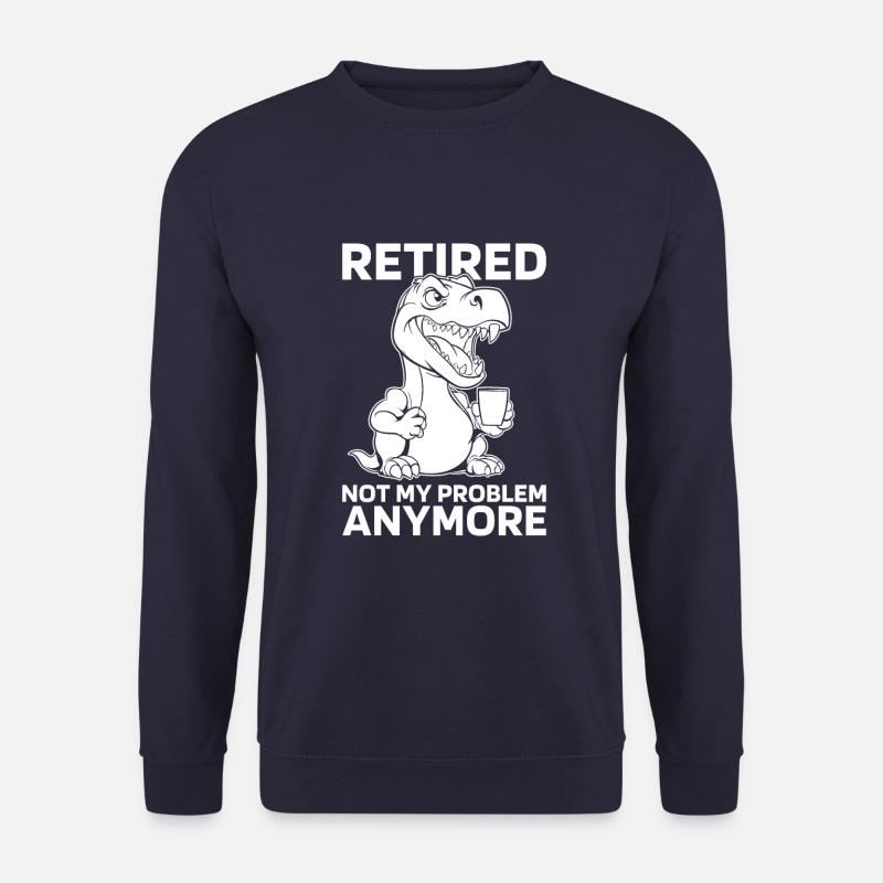 Rentner Rente T Rex - Unisex Pullover - Navy