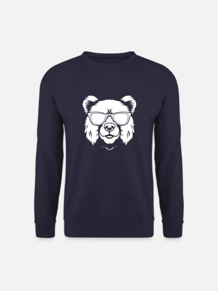 Bear Brown Bear - Unisex Sweatshirt - navy