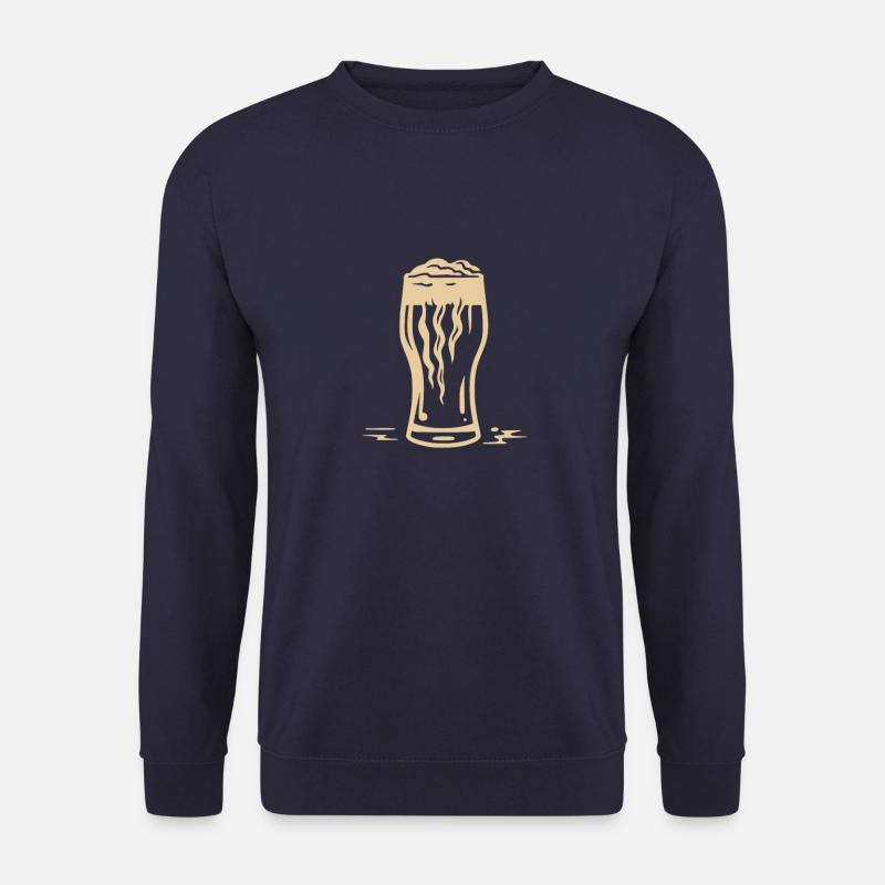 Beer Beer Lovers Cool - Unisex Sweatshirt - navy
