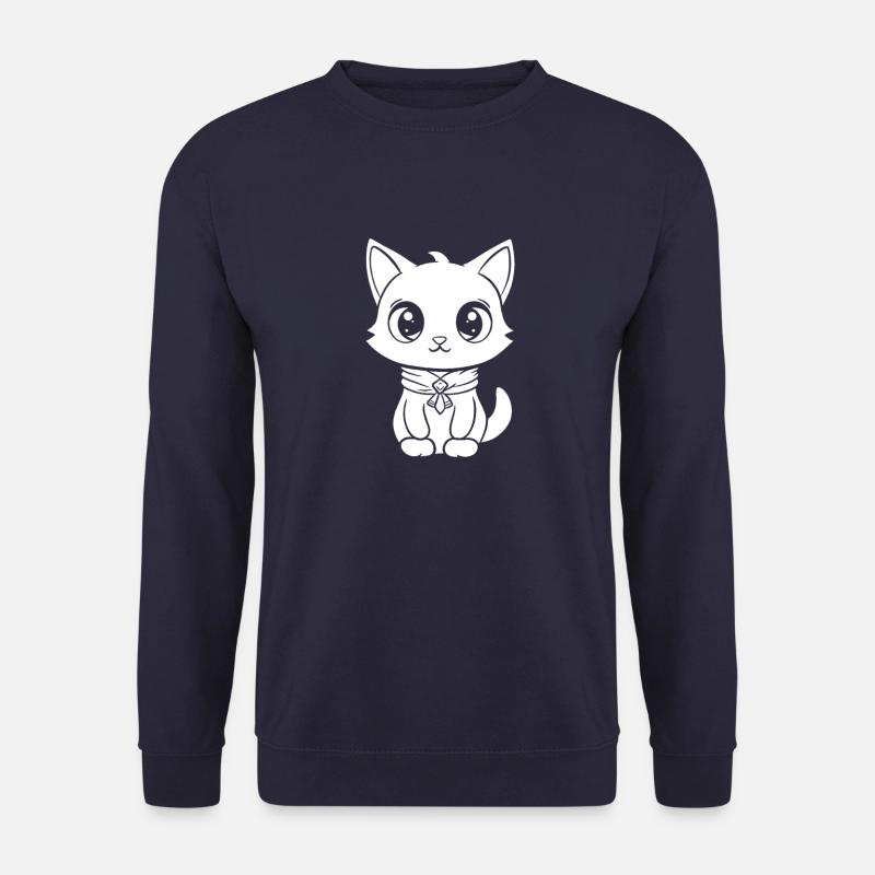 Katze - Unisex Pullover - Navy