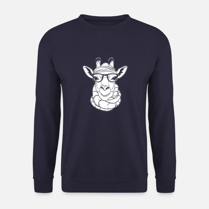 Giraffe - Unisex Pullover - Navy