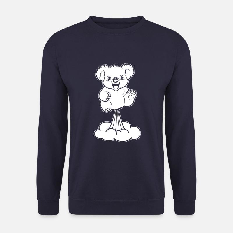 Koalabär Regenbogenfurz - Unisex Pullover - Navy