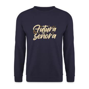 Bachelorette Party Jga - Unisex Pullover - Navy - Vorne - Alina (178cm) & Michal (187cm)