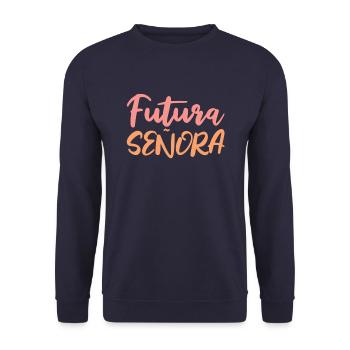 Bachelorette Party Jga - Unisex Pullover - Navy - Vorne - Alina (178cm) & Michal (187cm)