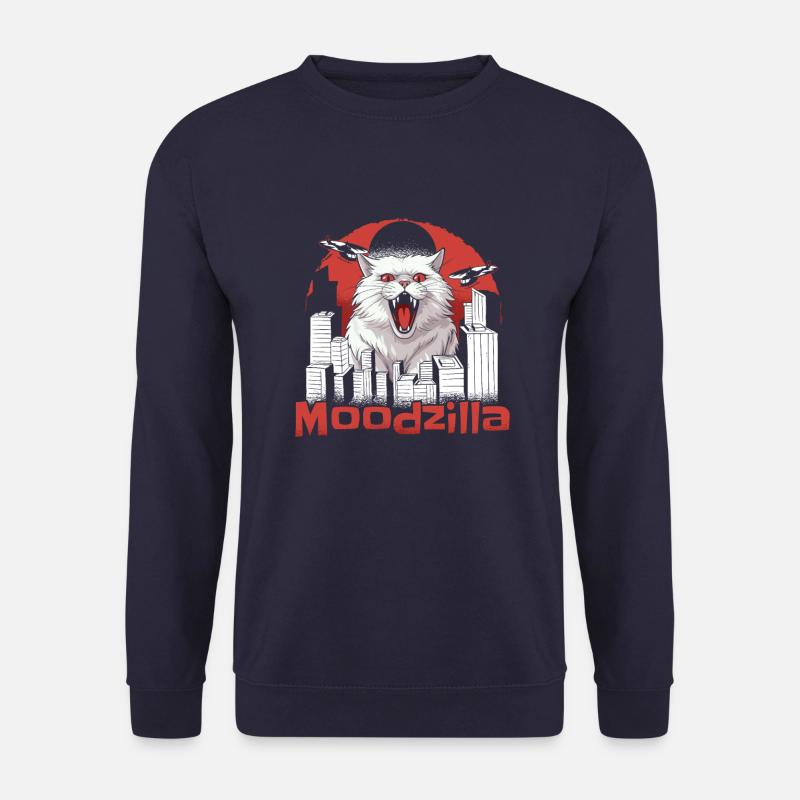 Katze Lustig - Unisex Pullover - Navy