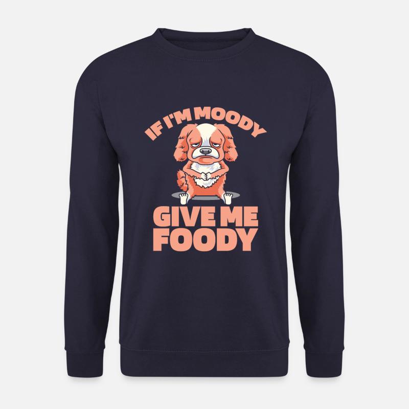 King Charles Cavalier Witzig - Unisex Pullover - Navy