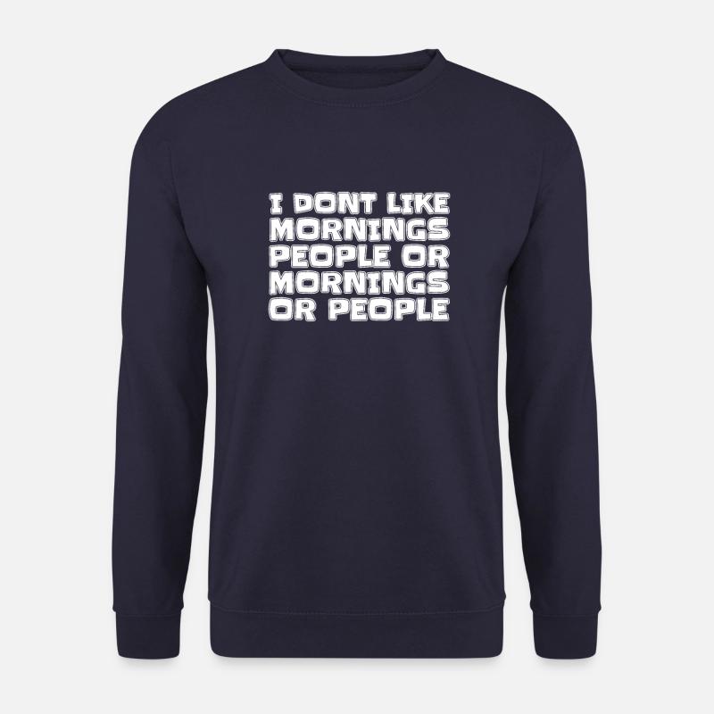 Schwarzer Humor Lustig - Unisex Pullover - Navy