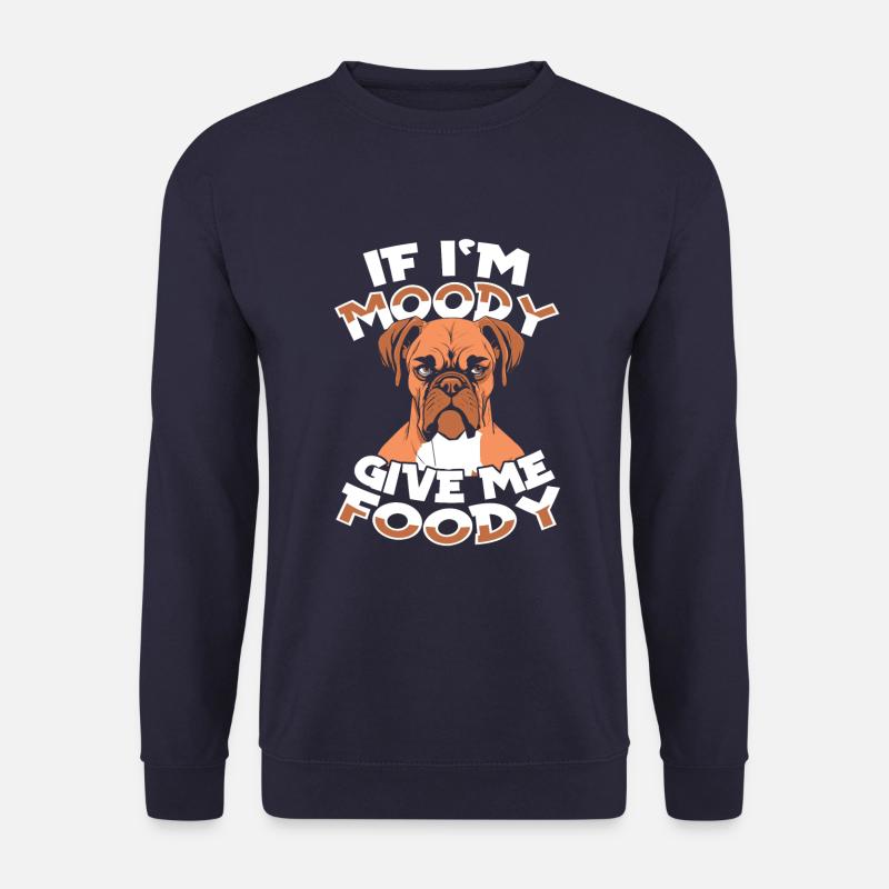 Boxer Hund Deutscher Boxer - Unisex Pullover - Navy