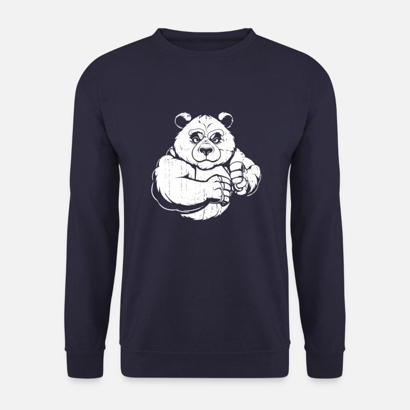 Panda géant Panda Ours - Sweat-shirt Unisexe - marine