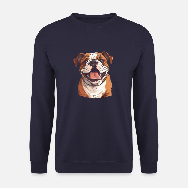 Bulldogge - Unisex Pullover - Navy