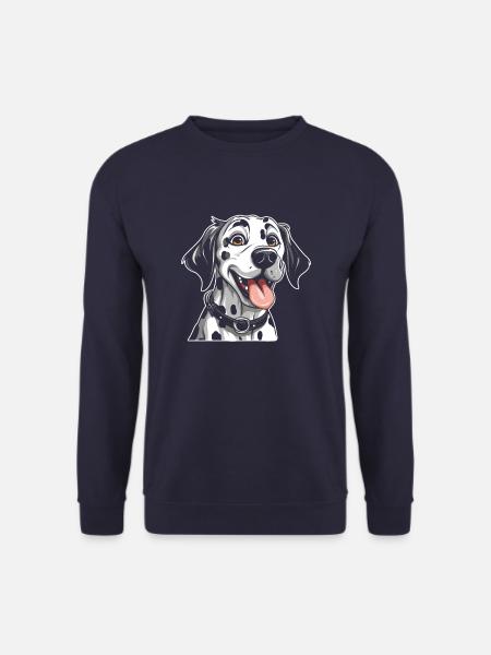 Dalmatian - Unisex Sweatshirt - navy