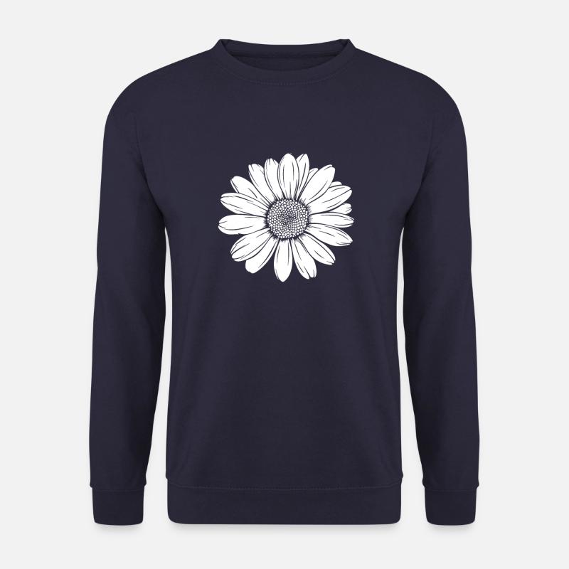 Daisy Daisies - Unisex Sweatshirt - navy
