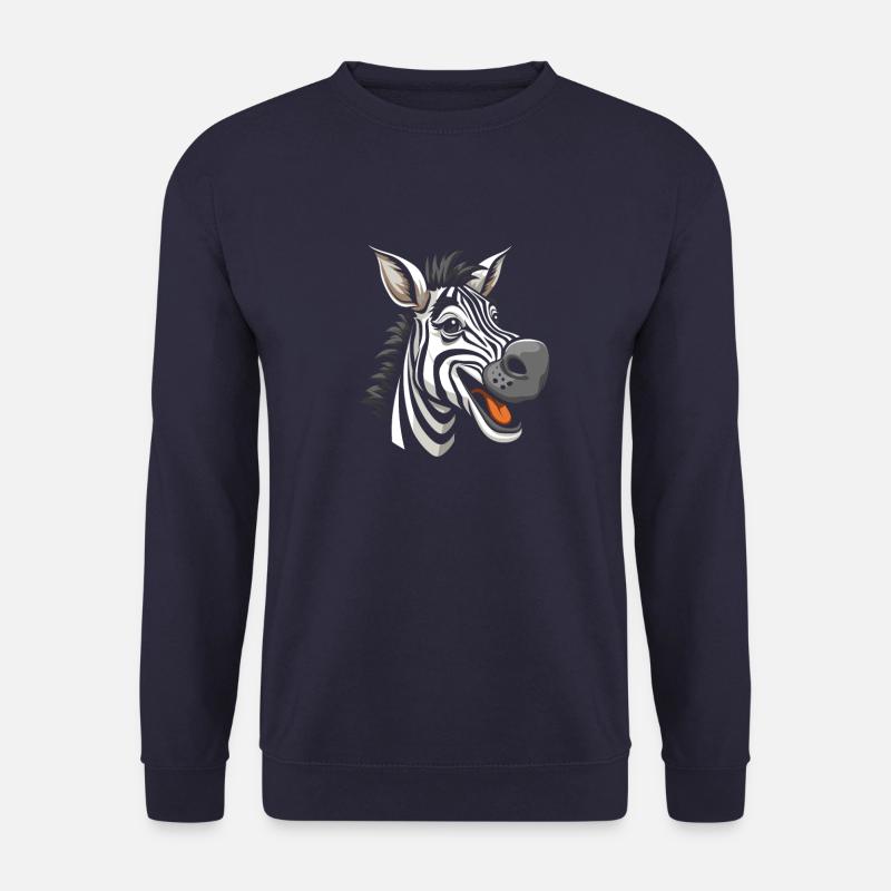 Zebra - Unisex Sweatshirt - navy
