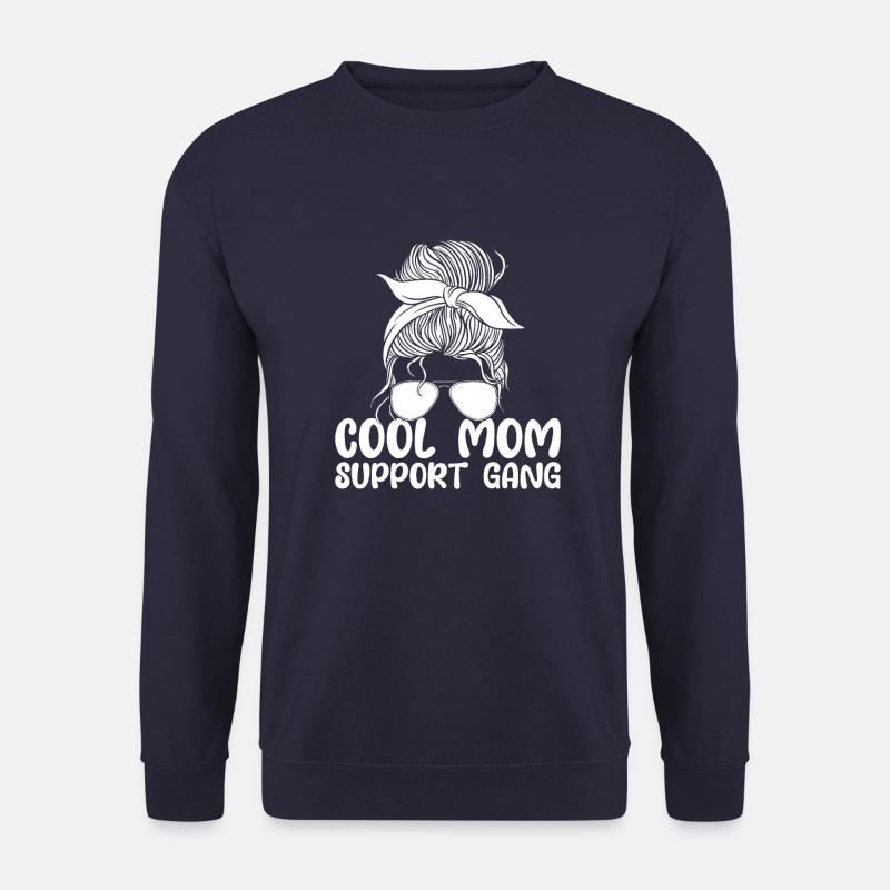 Mom Support Mom - Unisex Sweatshirt - navy
