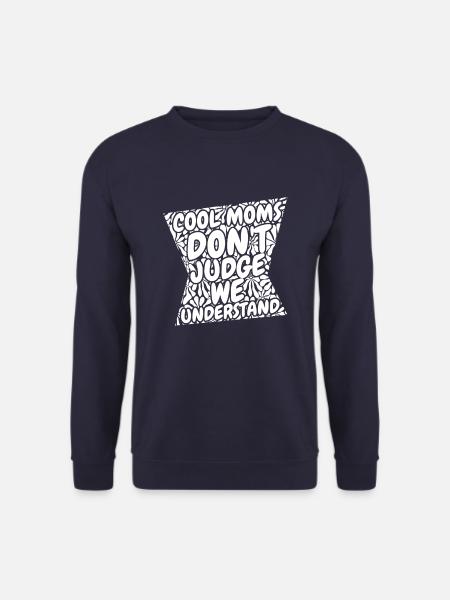 Mom Support Mom - Unisex Sweatshirt - navy