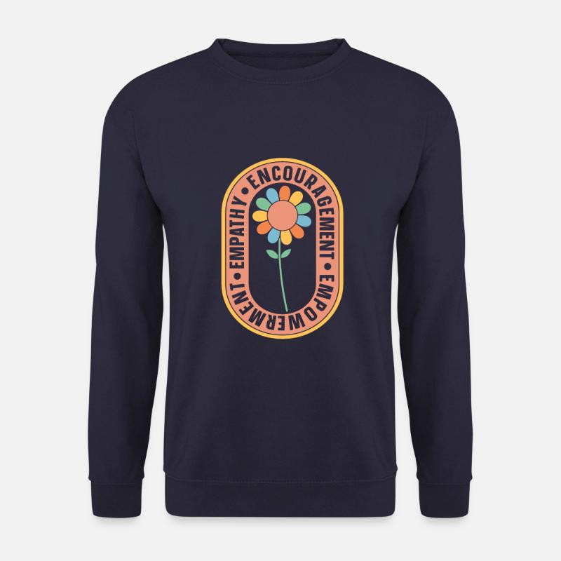Mom Mom Support - Unisex Sweatshirt - navy