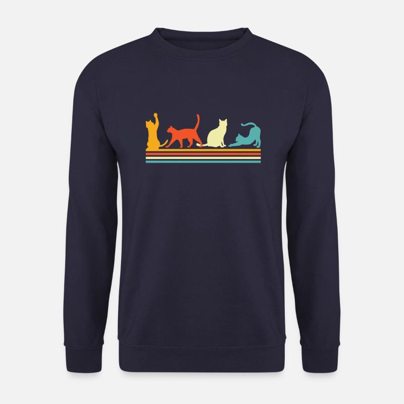 Katze - Unisex Pullover - Navy