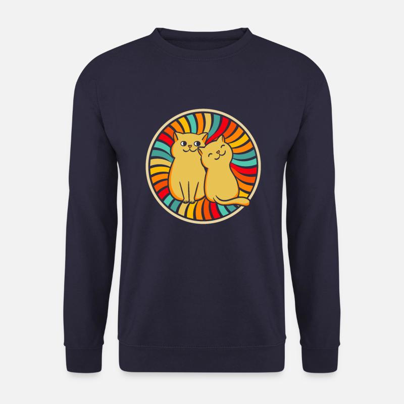 Cat - Unisex Sweatshirt - navy