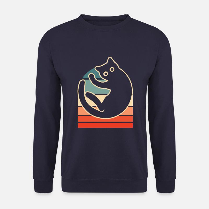 Cat - Unisex Sweatshirt - navy