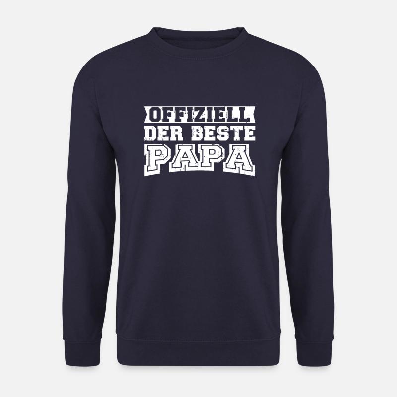 Vater Papa Best Dad - Unisex Sweatshirt - navy