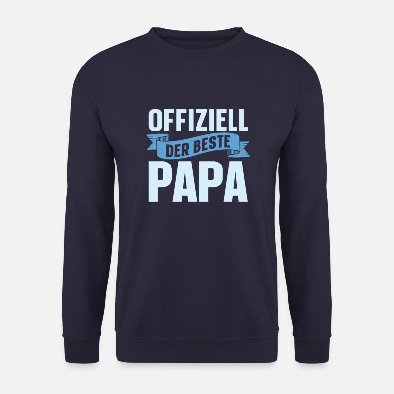 Vater Papa Best Dad - Unisex Sweatshirt - navy